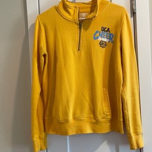 UCA summer cheer sweatshirt - gold